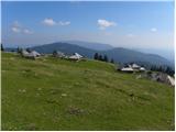 Za Ušivcem - Gradišče (Velika planina)